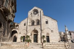La Facciata della Cattedrale di Bitonto, monumento romanico della Puglia a pochi km da Bari
