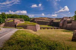 La fortezza di Belfort in Francia, regione Borgogna