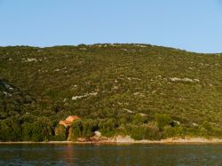 La natura selvaggia della baia di Soline, isola di Pasman, Croazia