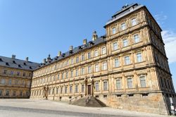 La Neue Residenz di Bamberga nella piazza della cattedrale, Germania. Rappresenta uno degli edifici barocchi più belli della città.
