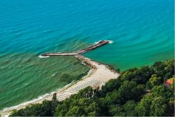 La spiaggia di Trakata a Varna in Bulgaria