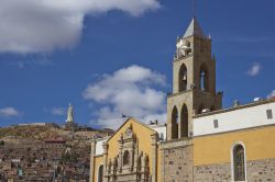 La storica chiesetta del Socavon a Oruro, Altopiano della Bolivia.
