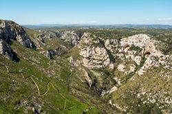 La valle spettacolare della Riserva Naturale di Cavagrande in Sicilia