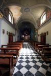 La vecchia chiesa del santuario Madonna del Sangue a Re, Piemonte - © Paolo Trovo / Shutterstock.com