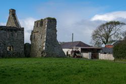 L'abbazia di Lislaughtin a Ballylongford, Irlanda: questo convento francescano di epoca medievale è considerato monumento nazionale situato nella contea di Kerry.
