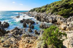 Le Batterie Di Punta Rossa, la costa rocciosa spettacolare di San Felice Circeo nel Lazio