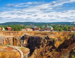 Le miniere di rame a Falun in Svezia - © ...