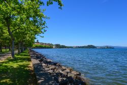 Le rive sud del Lago Bolsena nei pressi di Marta