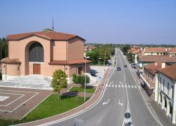 Massanzago, ridente cittadina del Veneto in provincia di Padova  - © mapio.net