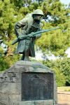Monumento alla Prima Guerra Mondiale in Veterans Plaza a Overton Park, Memphis (Tennessee).
