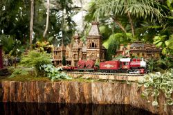 New York Botanical Garden e Holiday Train Show a New York City