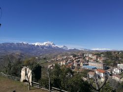 Panorama della cittadina di Penne in Abruzzo.