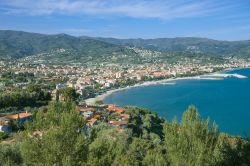 Panorama di Diano Marina in Liguria