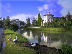 Panorama di Mira, Provincia di Venezia, Veneto ...