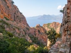 Passeggiata tra i Calanchi di Piana le spettacolari rocce della Corsica - © Mor65_Mauro Piccardi / Shutterstock.com