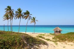 Playa Megano vicino a La Havana, Cuba. Playas del Este raggruppano diverse spiagge che seppur con nomi differenti hanno tutte un comune denominatore: acque turchesi e sabbie bianchissime.
