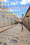 Il centro storico di Sao Luis si prepara alla Festa di San Giovanni (Sao joao) l'evento più sentito dell'inverno (fine di giugno) 