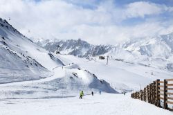 Sciare nel comperensoro di Valmeinier-Valloire sulle Alpi Francesi