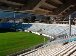 Il nuovo stadio Armand Cesari a Furiani, dove gioca la squadra del Bastia, in Corsica
