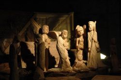 Un presepe ai Mercatini di Natale di Apiro nelle Marche