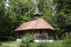 Una chiesetta nella zona di Bezau in Austria