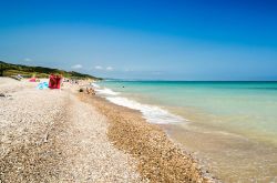 Una delle spiagge della costa adriatica dell'Abruzzo