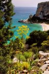 Una pittoresca spiaggia a Cala Gonone in Sardegna