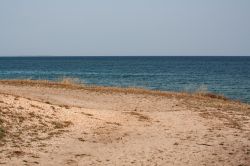 Una spiaggia nella zona di Torre Colimena nel Salento