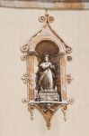 Una statua di Madonna nel centro di Palo del Colle in Puglia