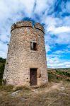 Una torretta nei pressi del villaggio francese di Rennes-le-Chateau, cittadella arroccata a pochi chilometri da Couiza.
