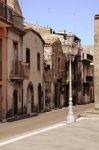 Una via nel centro storico di Randazzo in Sicilia