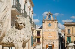 Uno scorcio  del centro storico di Acquaviva delle Fonti in Puglia