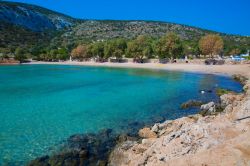 Uno scorcio dell'isolotto di Lipsi, Dodecaneso, Grecia. Siamo nelle periferia dell'Egeo Meridionale, nell'unità periferica di Calimno.
