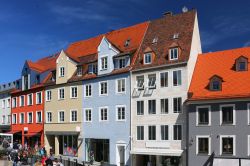 Uno scorcio di Fischerstrasse a Kempten, Baviera, Germania: si tratta della nuova area dedicata allo shopping - © BAO-Images Bildagentur / Shutterstock.com