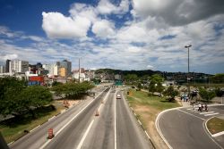 Uno scorcio sulla città di Florianopolis, Brasile: nota anche con il nomignolo di Floripa, questa località vanta una eccellente qualità della vita.
