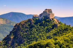 Val di Susa: la Sacra di San Michele l'abbazia che domina il territorio di Avigliana in Piemonte