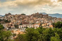 Veduta panoramica del borgo di Castiglione di Sicilia