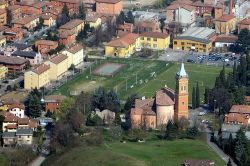 Zola Predosa vista dall alto, Emilia-Romagna