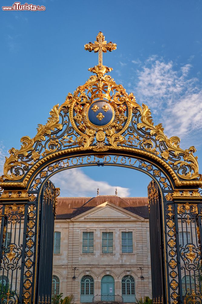 Immagine Porta d'Oro all'ingresso di un museo di Troyes, Francia.