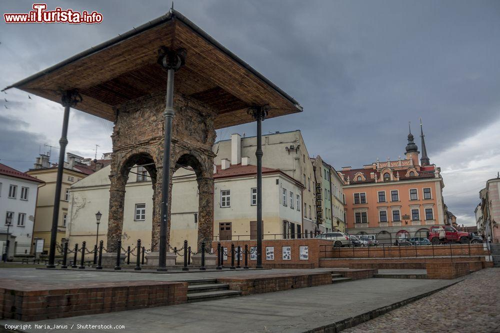 Immagine Resti di una vecchia sinagoga ebraica nel centro di Tarnow, Polonia - © Maria_Janus / Shutterstock.com