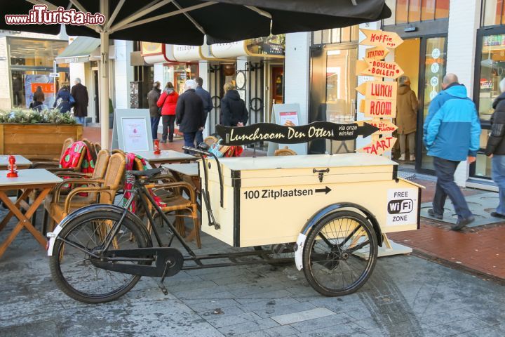 Immagine La cittadina di Den Bosch, nell'Olanda meridionale, offre ai suoi visitatori una vasta scelta di caffè e ristoranti lungo le strade del centro storico - foto © Nick_Nick / Shutterstock.com