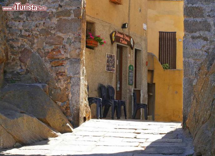 Immagine Ristorante nel centro storico di GIglio Castello, Toscana - © trotalo / Shutterstock.com