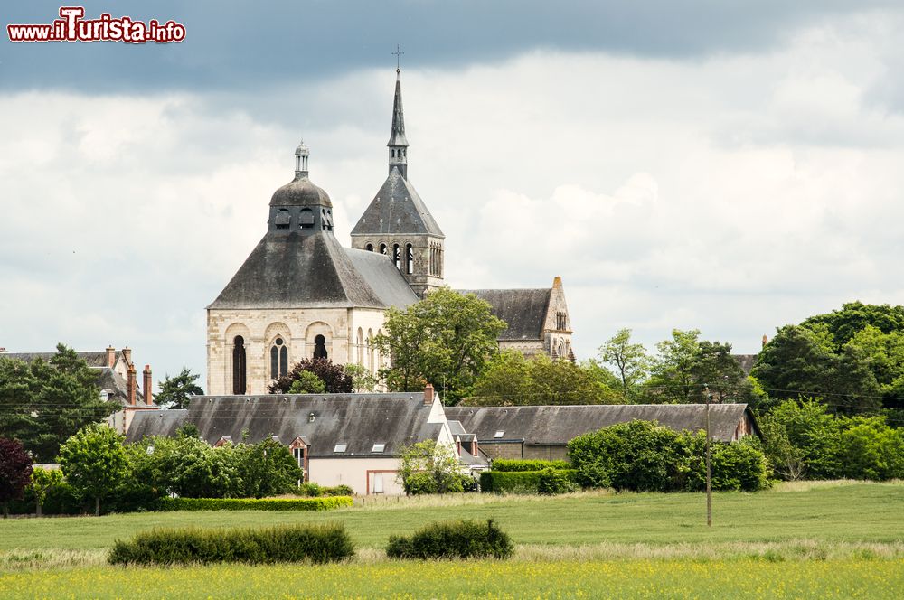 Immagine Saint-Benoit-sur-Loire (Francia), l'abbazia benedettina di Fleury.