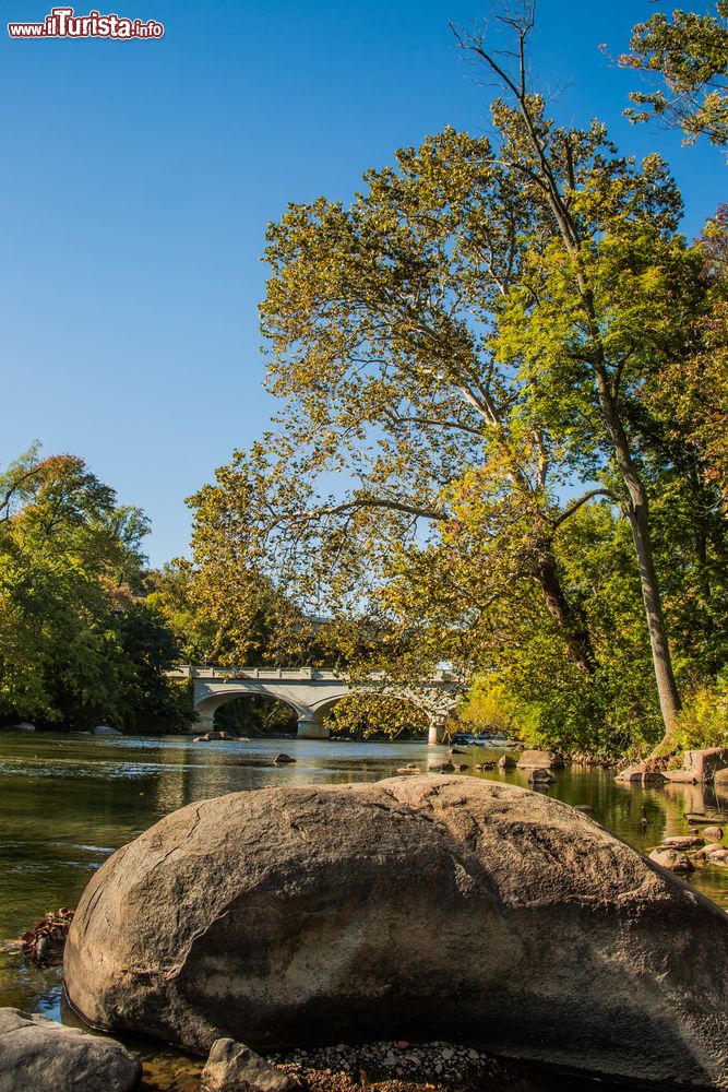Immagine Uno scorcio del Brandywine River Park di Wilmington, Delaware, Stati Uniti.