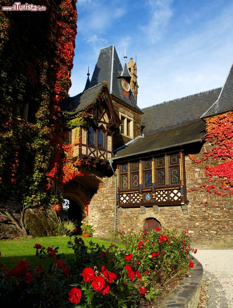 Immagine Uno scorcio di Cochem, cittadina di 5000 abitanti nell'ovest della Germania.