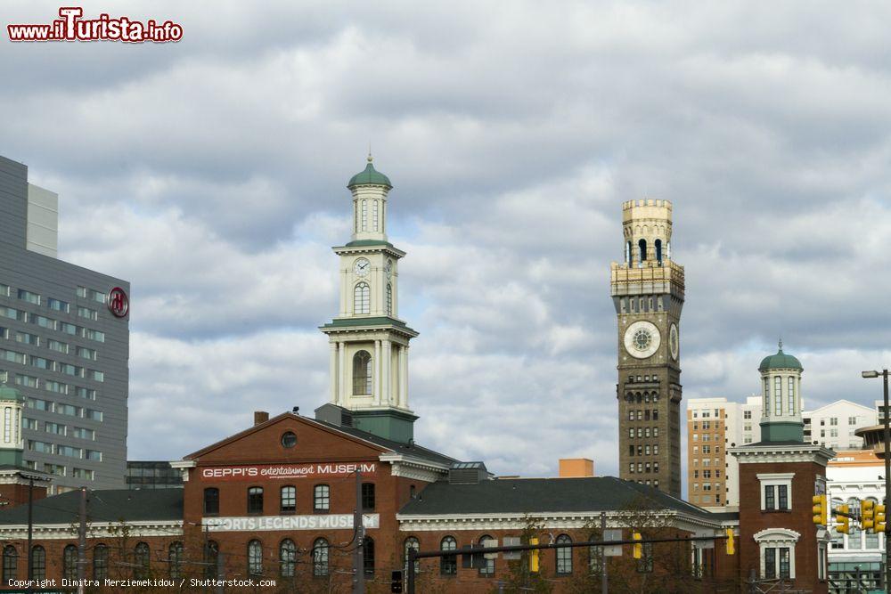 Immagine Scorcio panoramico su alcuni edifici di Baltimora, Maryland, Stati Uniti d'America - © Dimitra Merziemekidou / Shutterstock.com