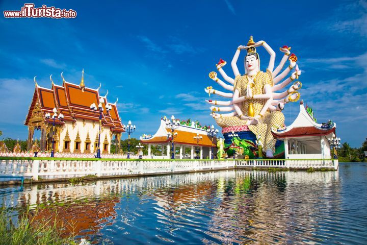 Immagine Tempio di Wat Plai Laem Koh Samui, Surat Thani, Thailandia - © Aleksandar Todorovic / Shutterstock.com