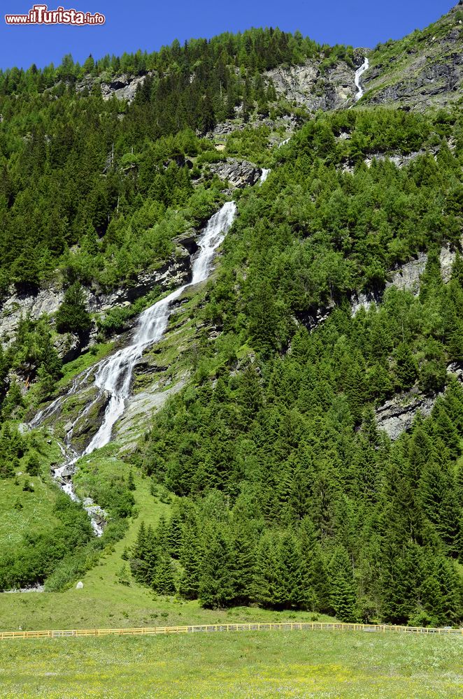 Immagine La cascata di Alpbach nella Pitztal, non lontana da Sankt Leonhard