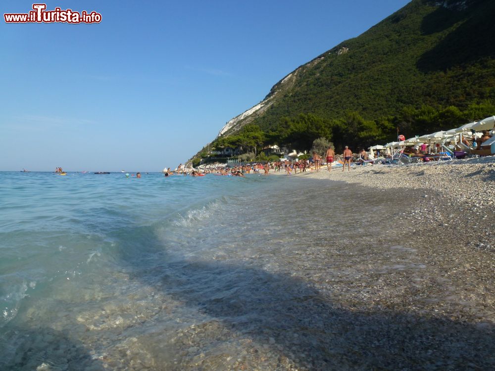 La Spiaggia Bianca Di Portonovo Foto Portonovo