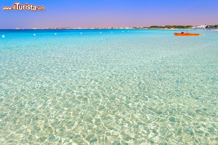 Immagine Spiaggia del Salento sulla costa ionica della Puglia.